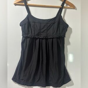 Sold! Lululemon size 6 priiti black dance tank great condition